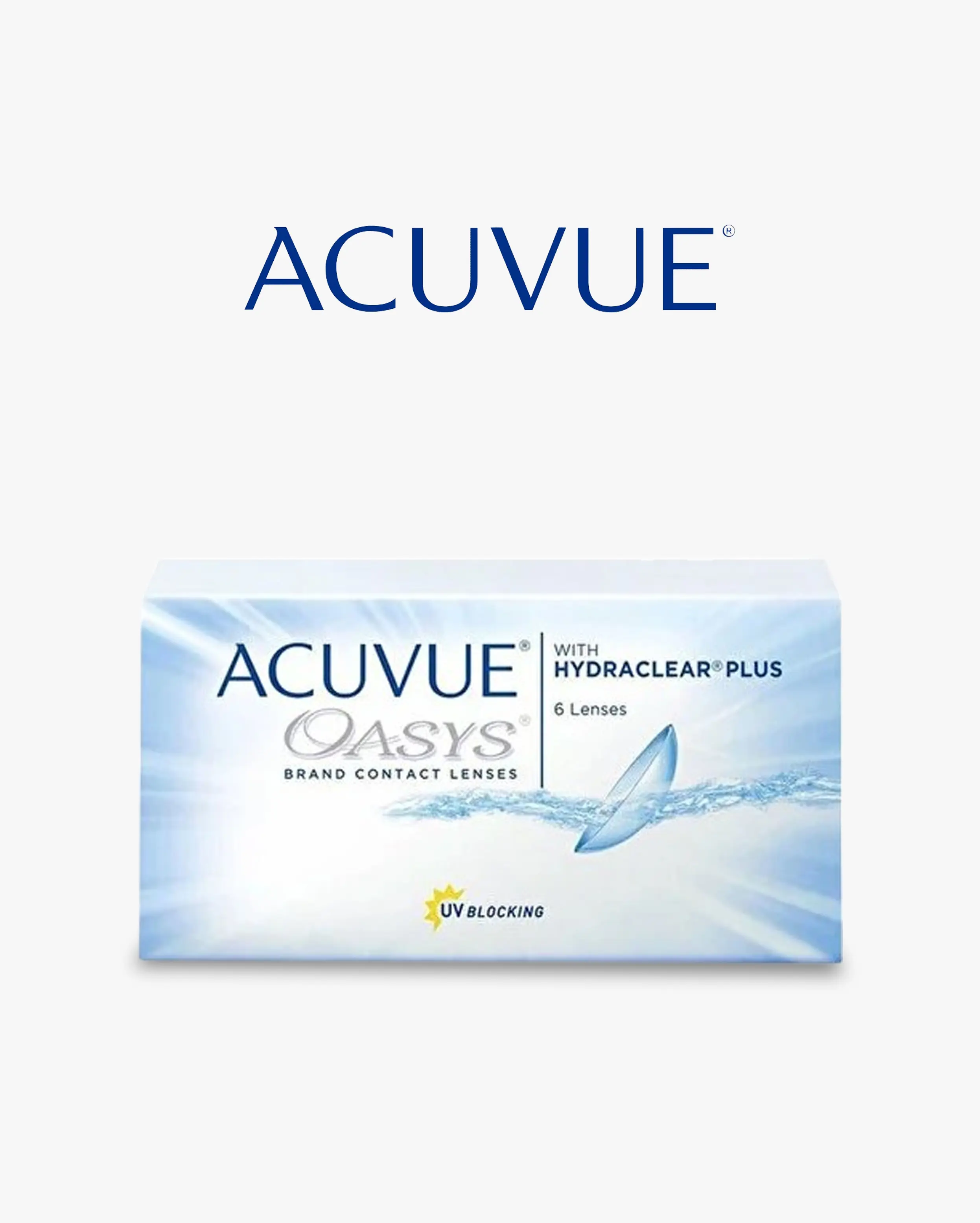 Acuvue Oasys - Pack of 6 Lenses