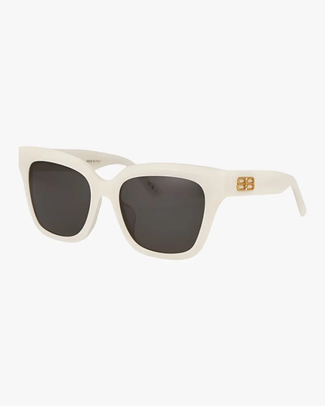 Square Sunglasses in White