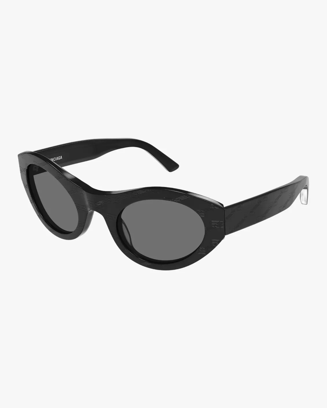 Oval Sunglasses in Black