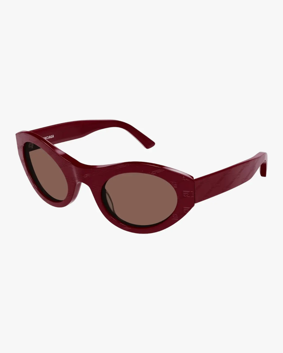 Oval Sunglasses in Red