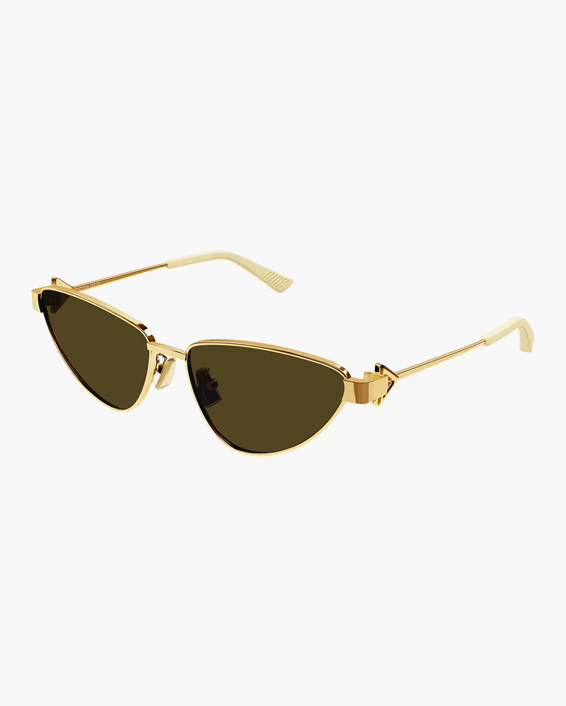 Cat Eye Sunglasses in Gold