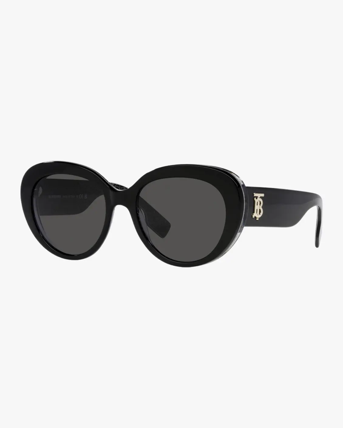 Round Sunglasses in Black