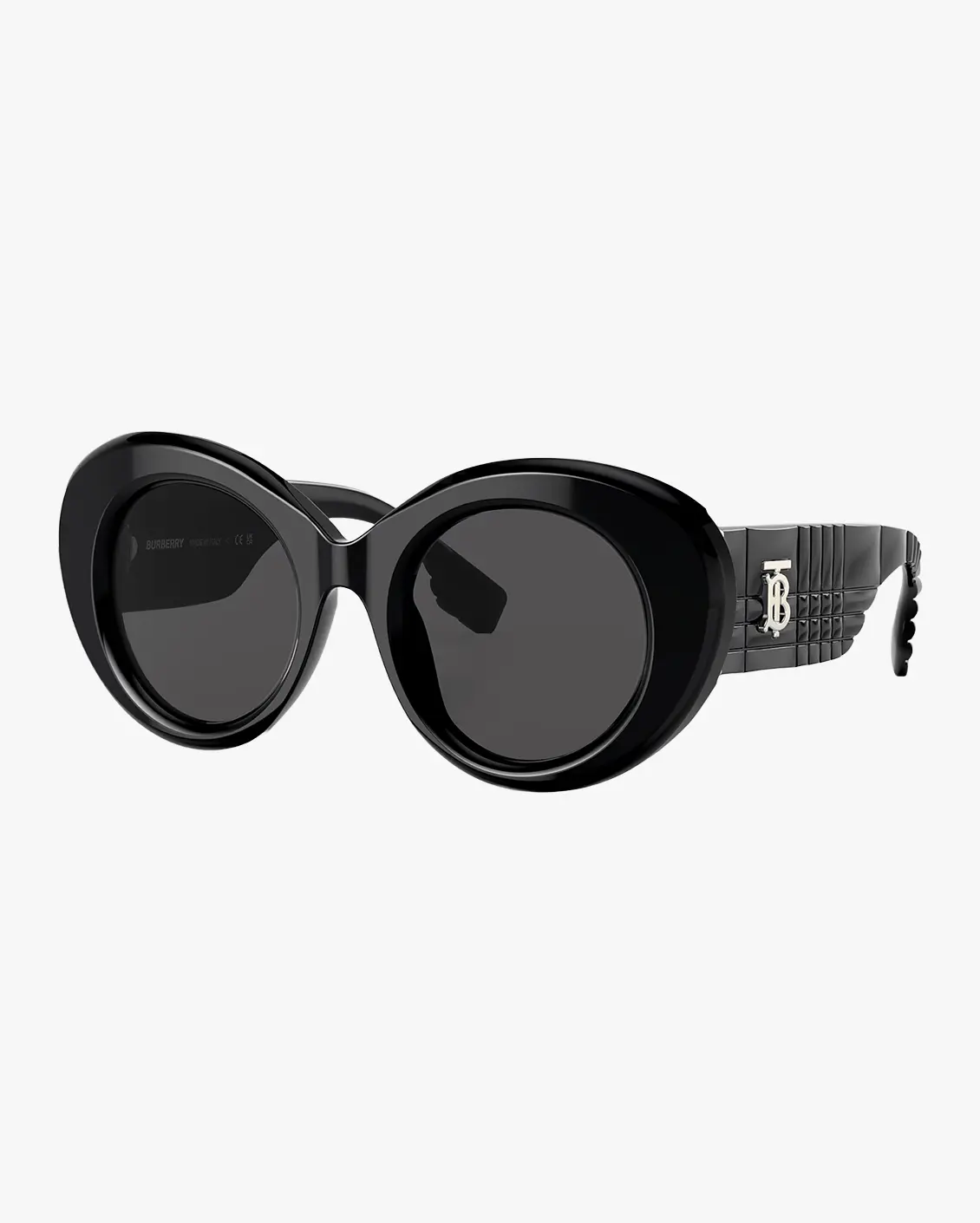 Round Sunglasses in Black