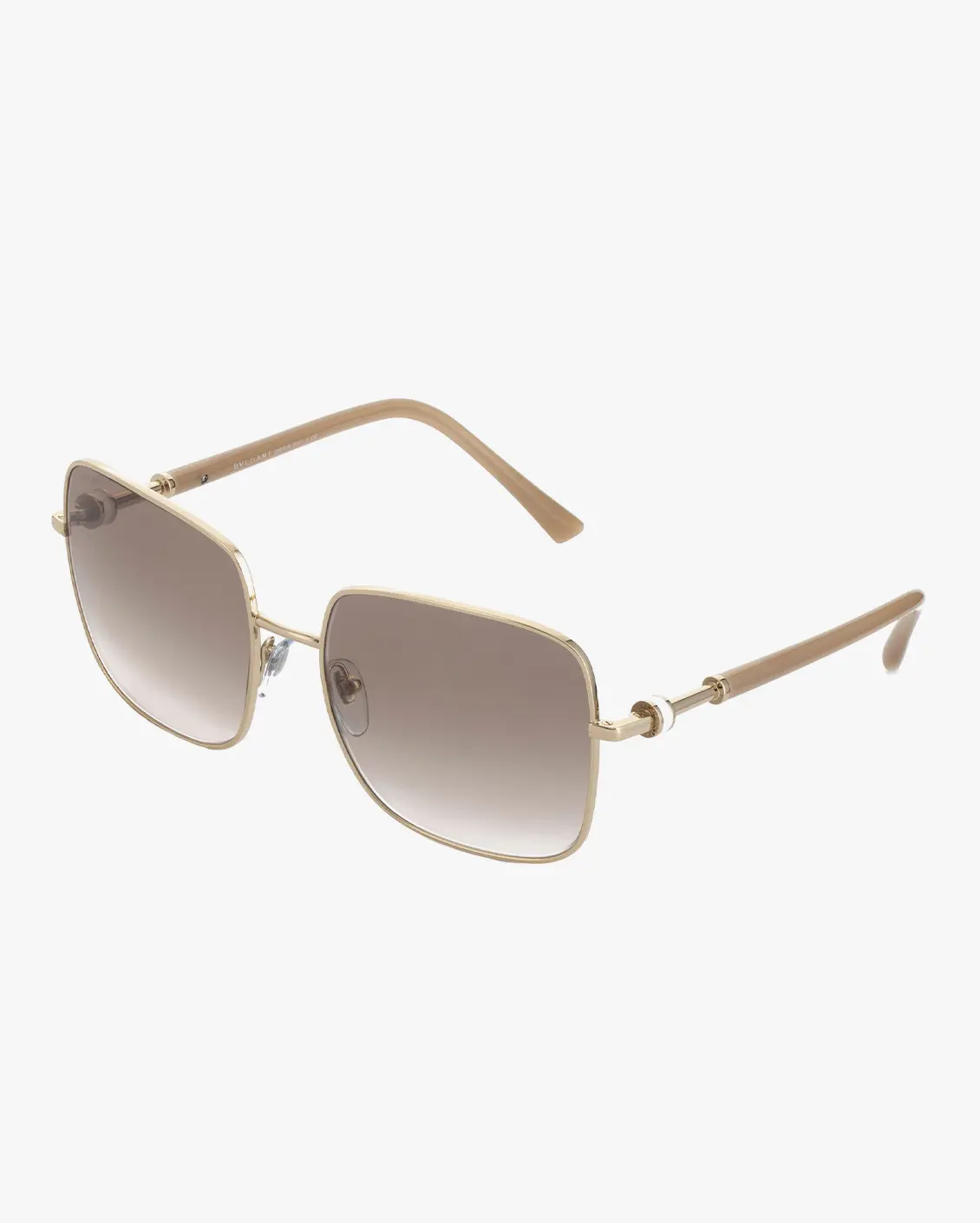 Square Sunglasses in Gold