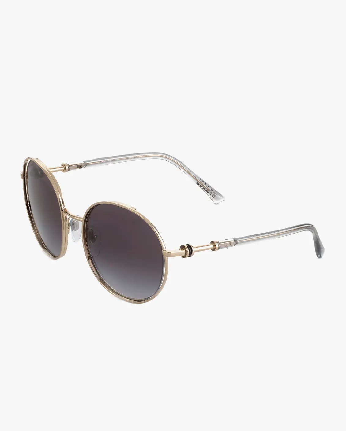 Round Sunglasses in Gold