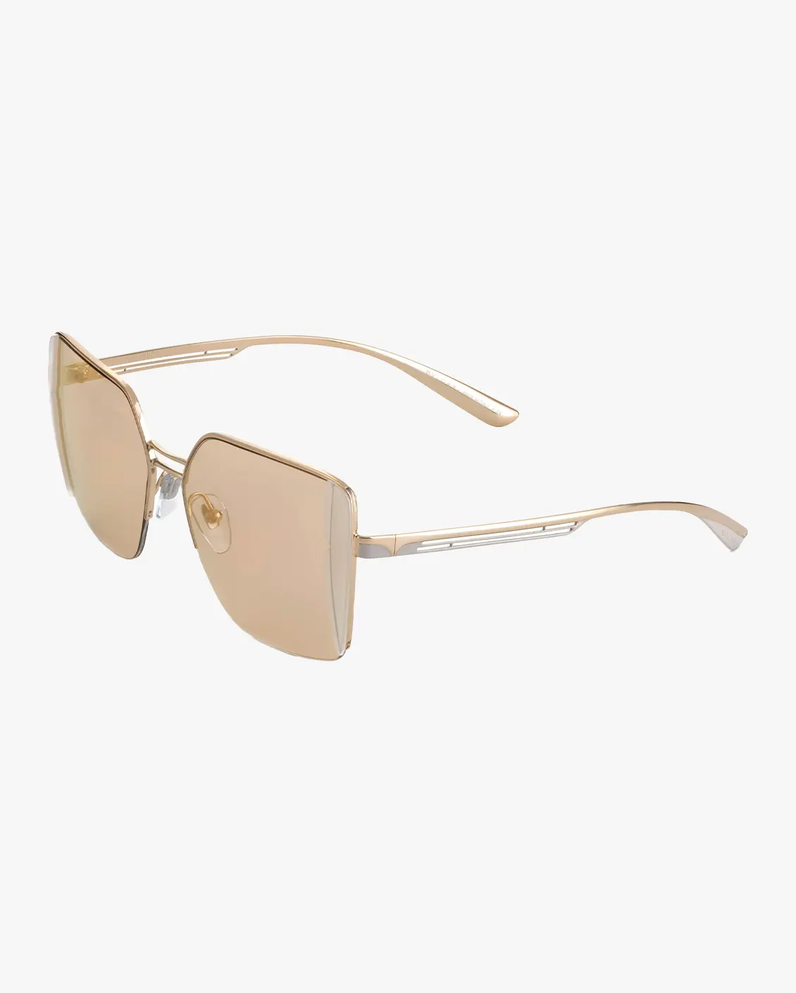 Square Sunglasses in Gold