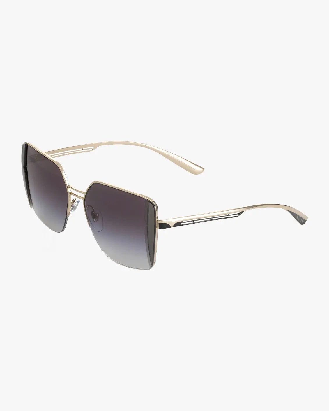 Square Sunglasses in Gold