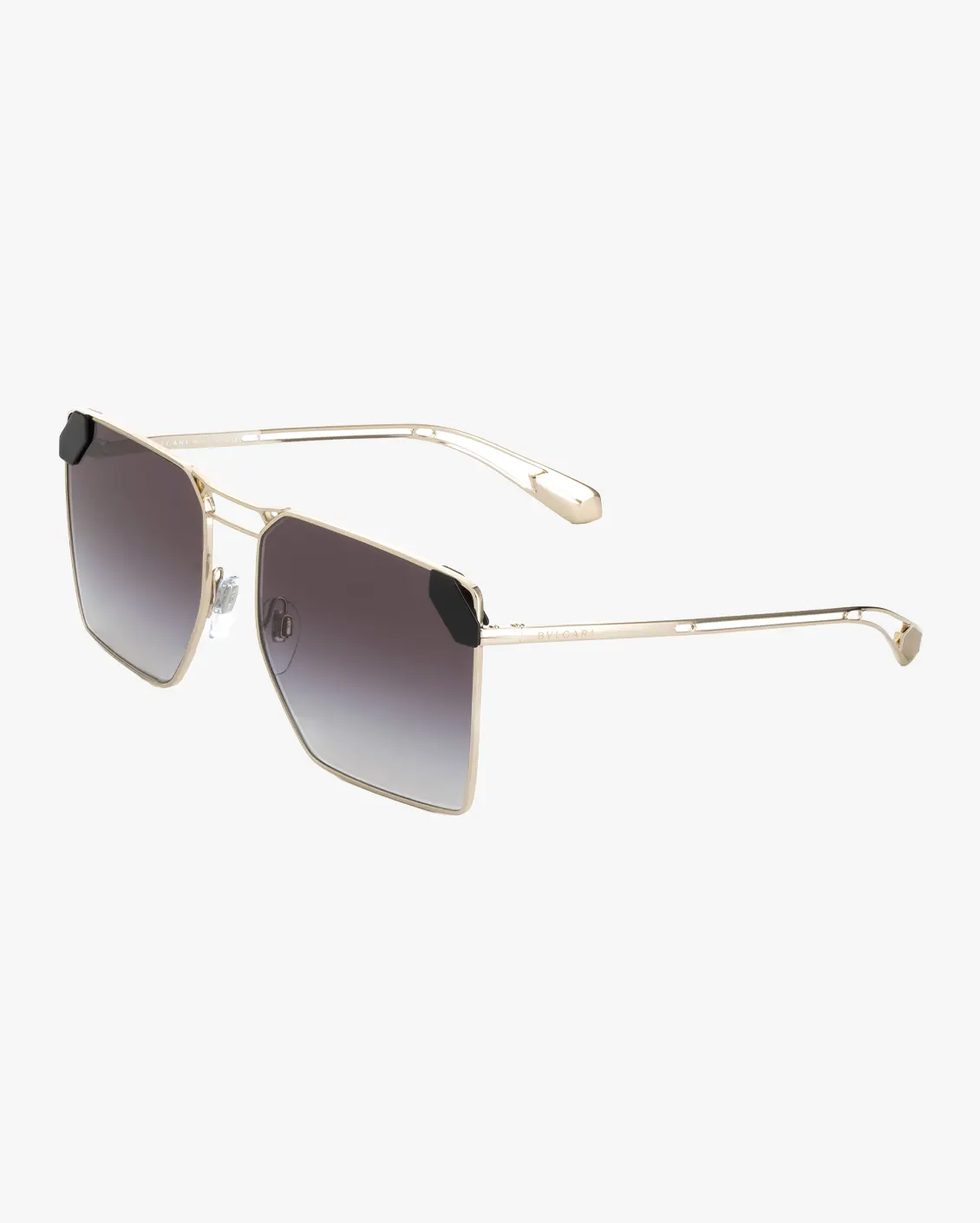 Square Sunglasses in Gold