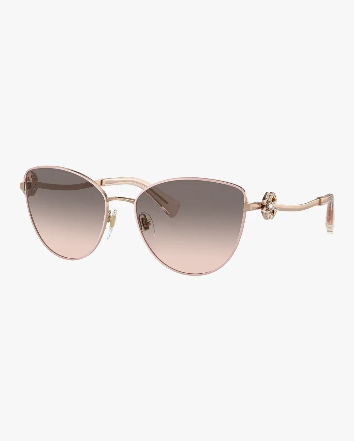 Cat Eye Sunglasses in Gold