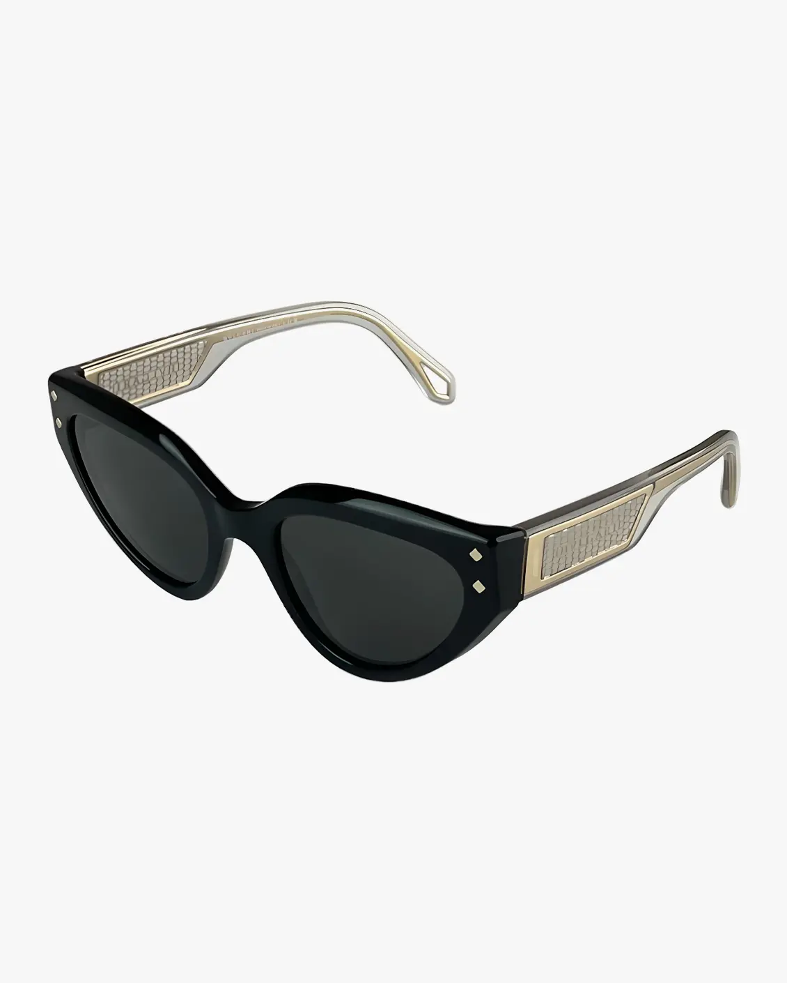 Cat Eye Sunglasses in Black