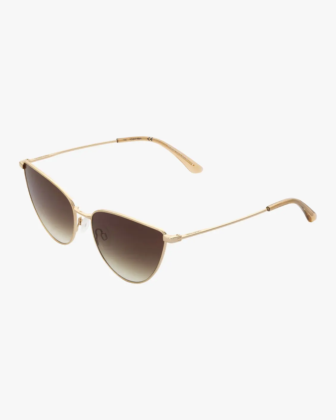 Cat Eye Sunglasses in Gold