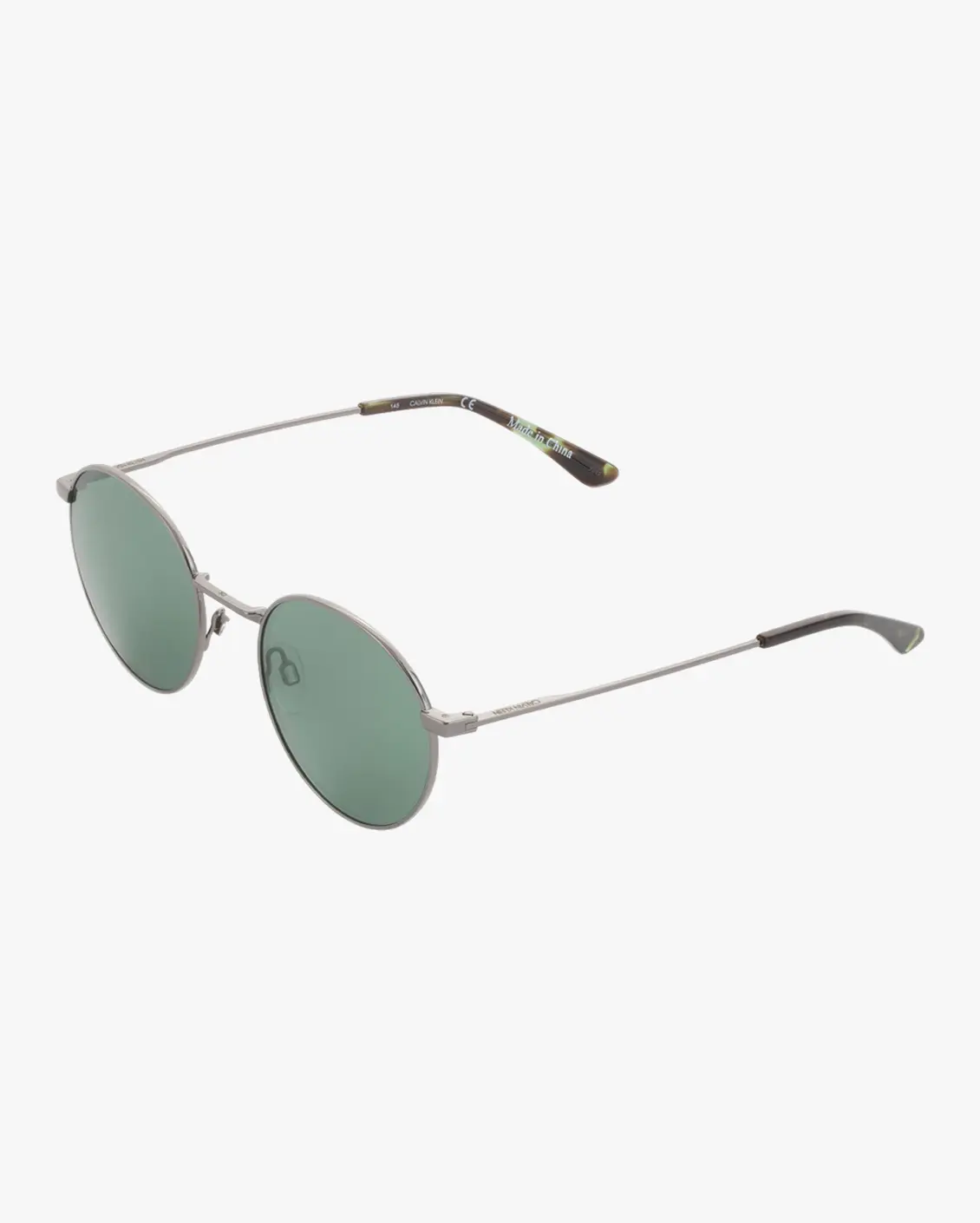 Round Sunglasses in Silver