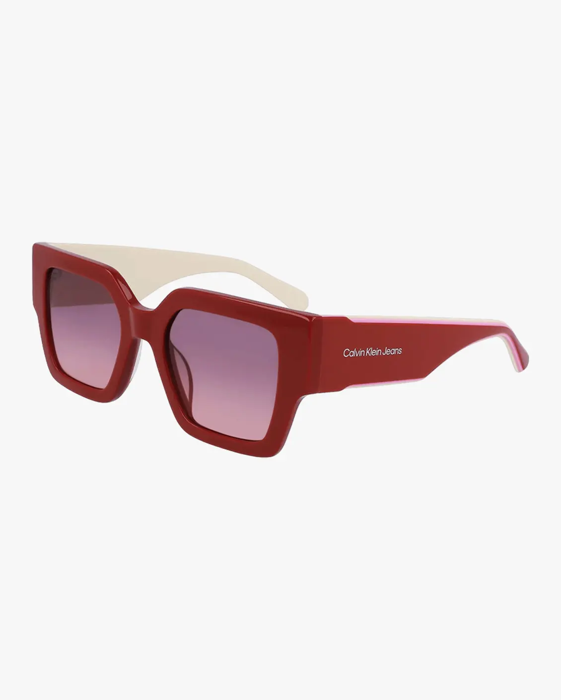 Square Sunglasses in Red