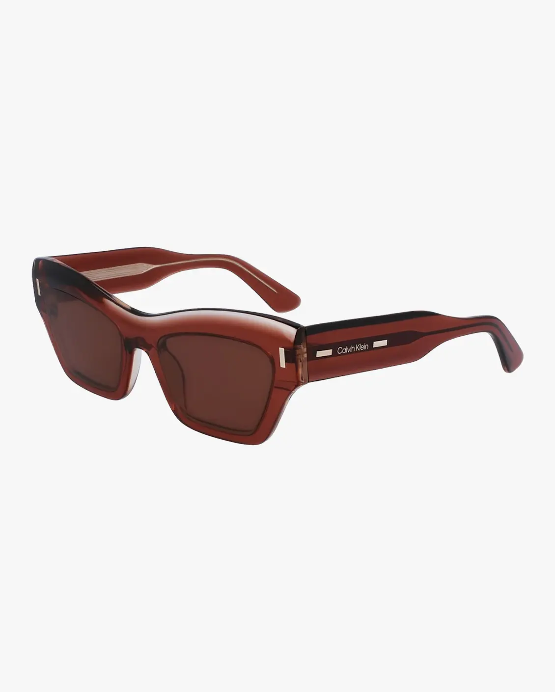 Cat Eye Sunglasses in Brown