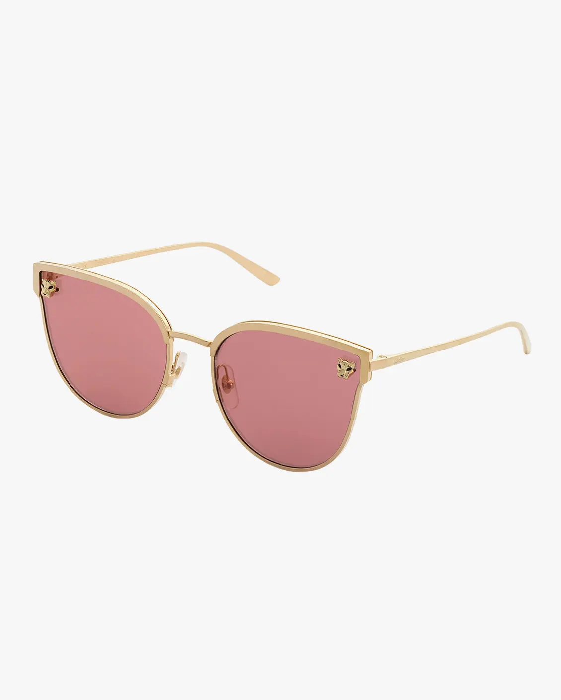 Cat Eye Sunglasses in Gold