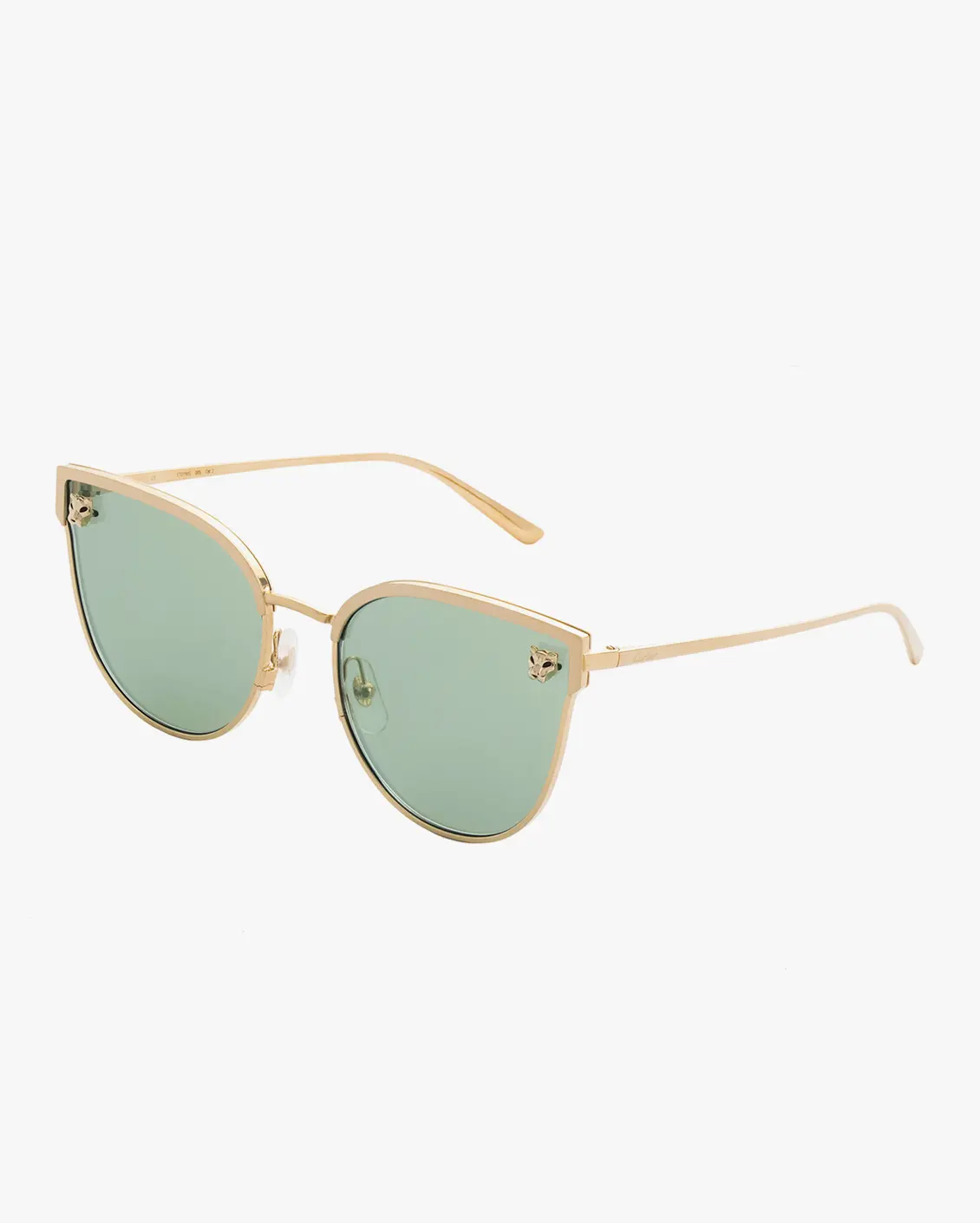 Cat Eye Sunglasses in Gold