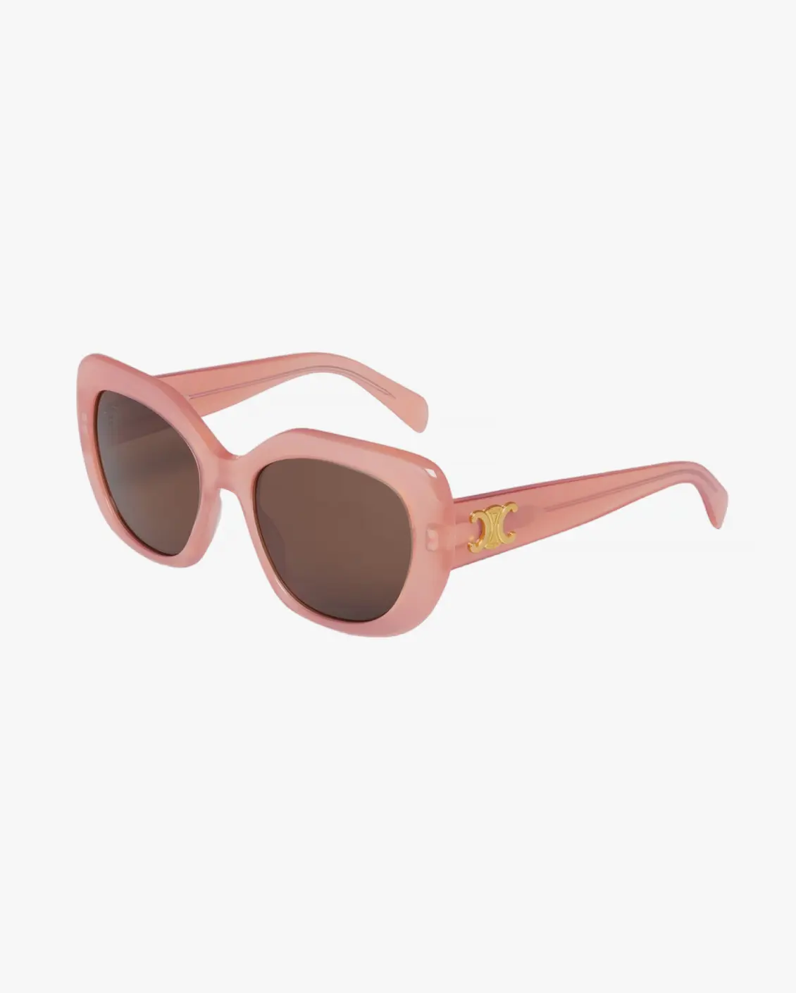 Round Sunglasses in Pink