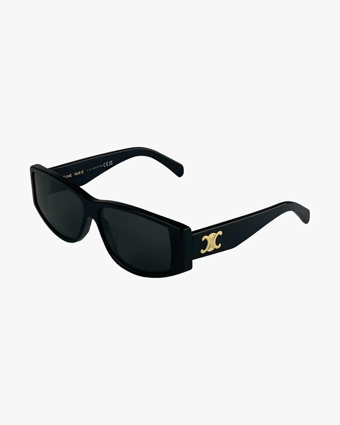 Rectangle Sunglasses in Black