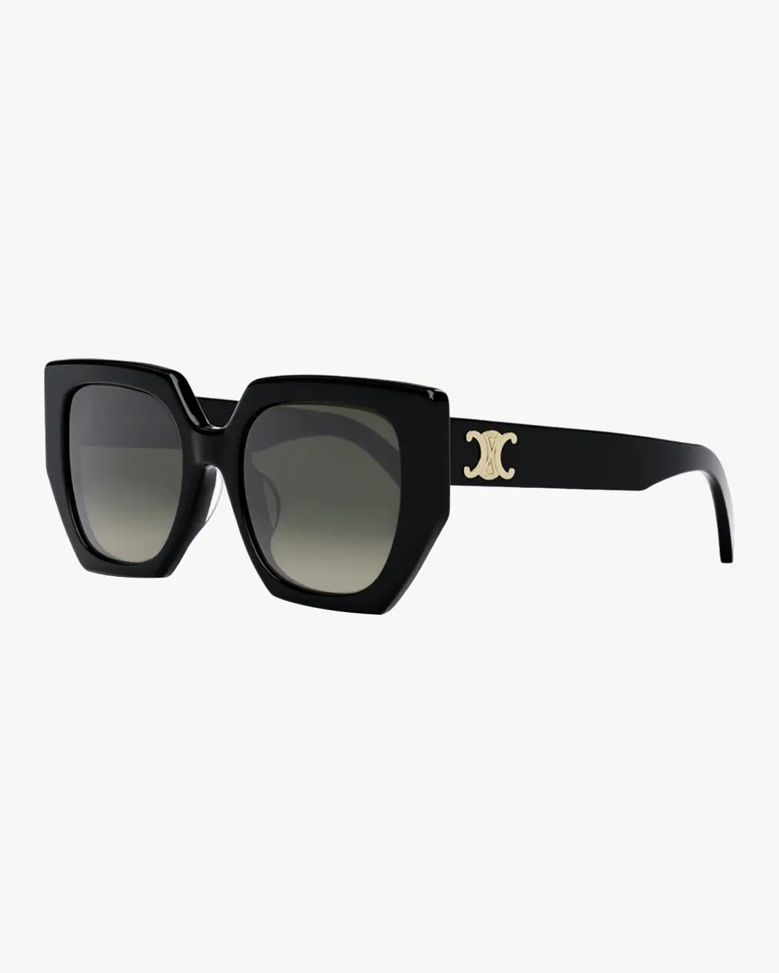 Irregular Sunglasses in Black