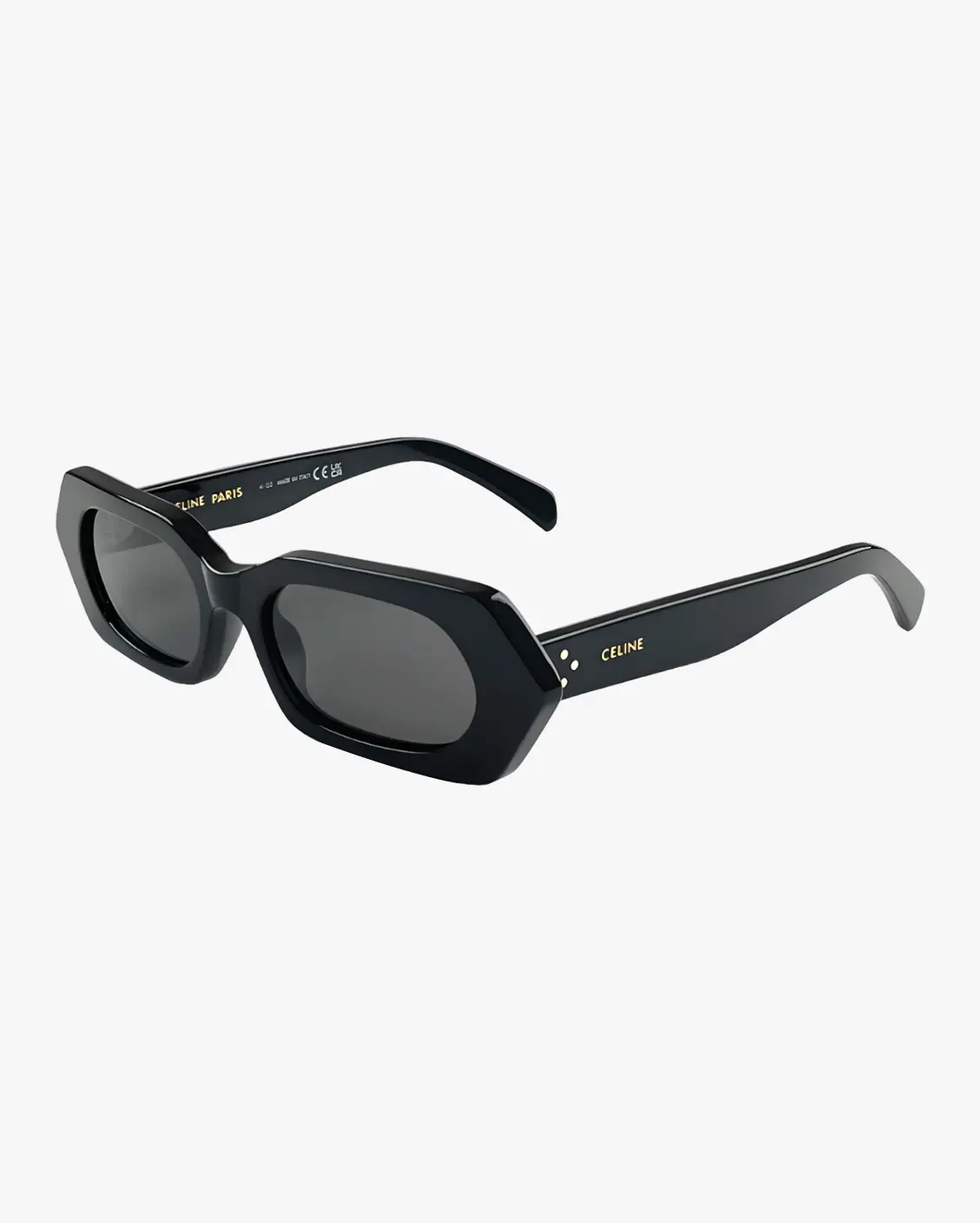 Irregular Sunglasses in Black