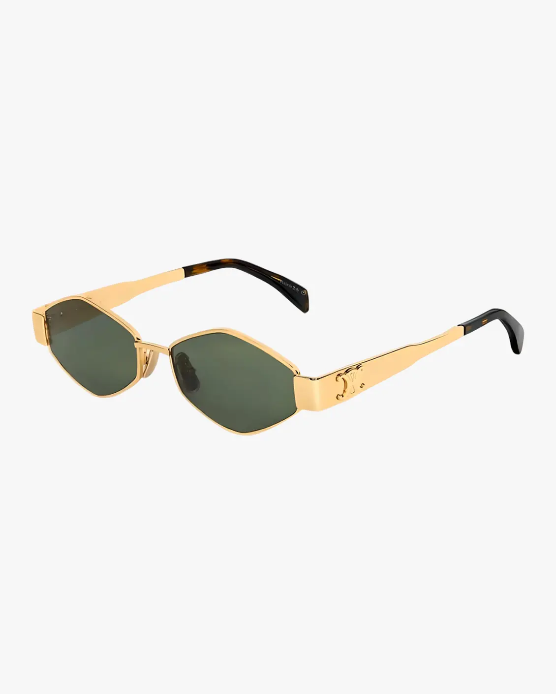 Irregular Sunglasses in Gold