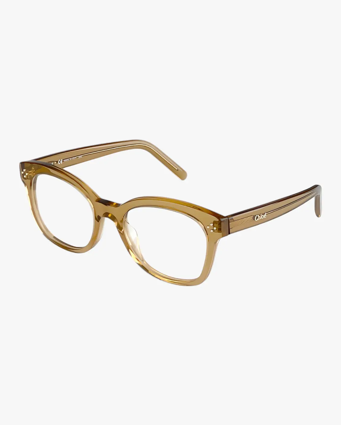 Square Eyeglasses in Brown