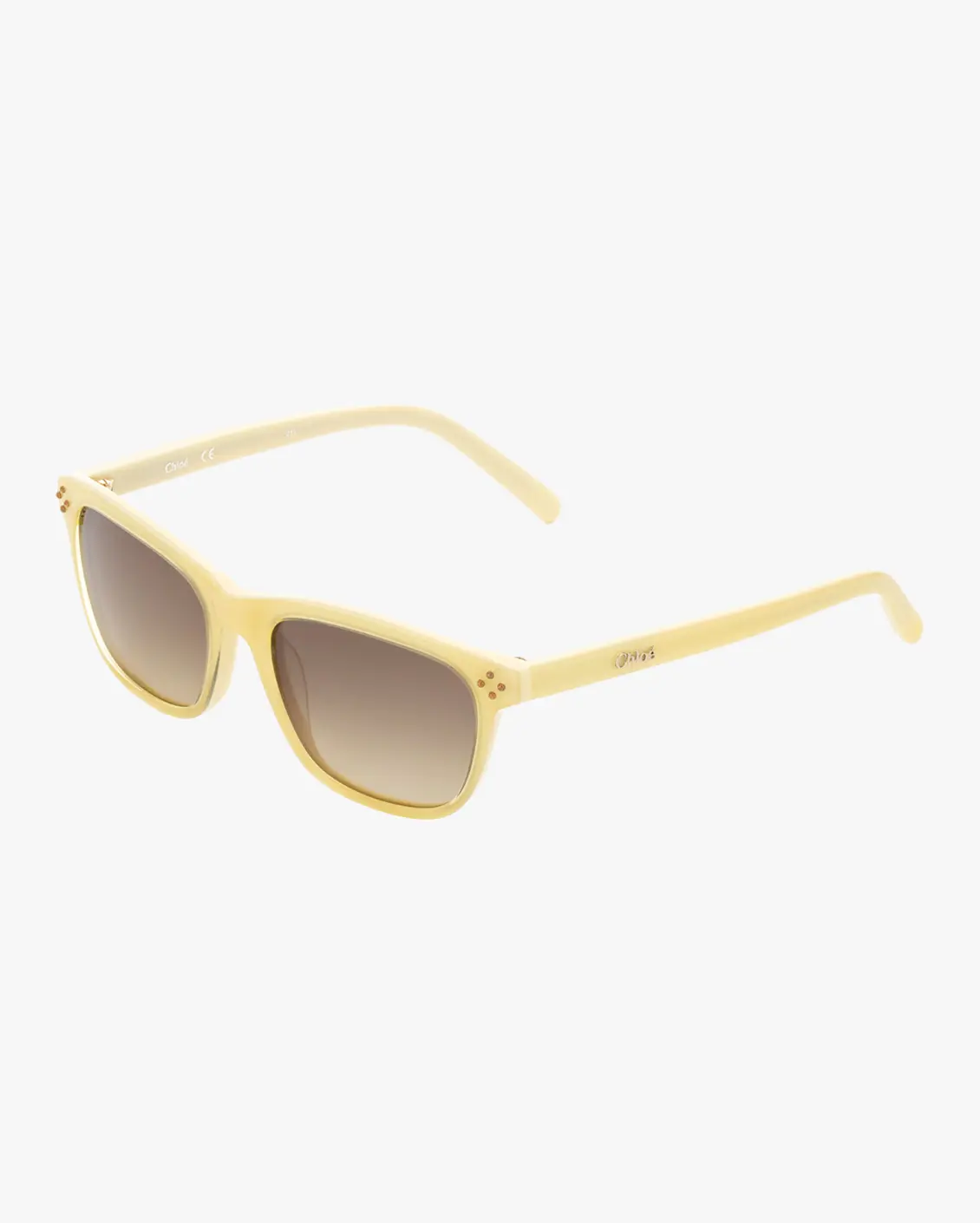 Square Sunglasses in Gold