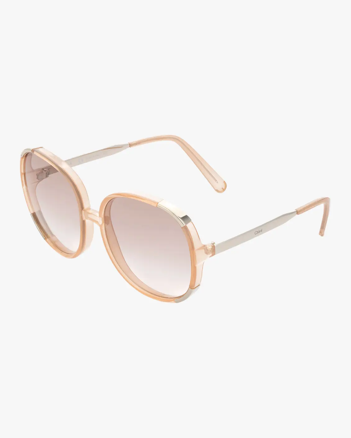 Round Sunglasses in Pink