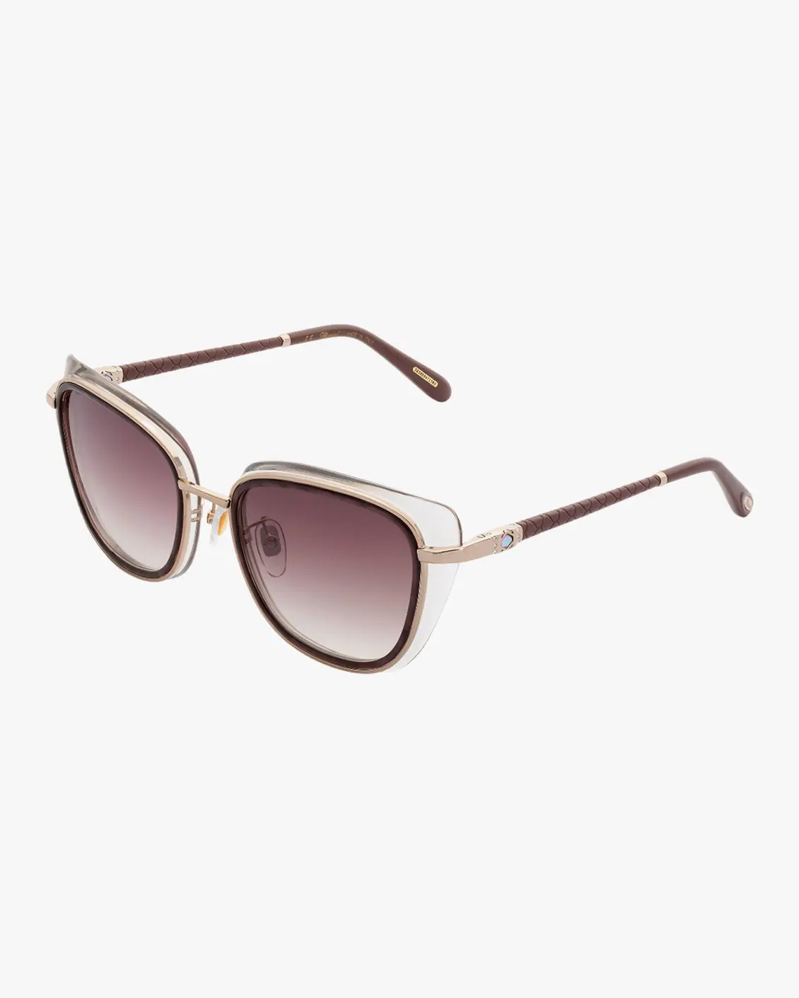 Square Sunglasses in Gold