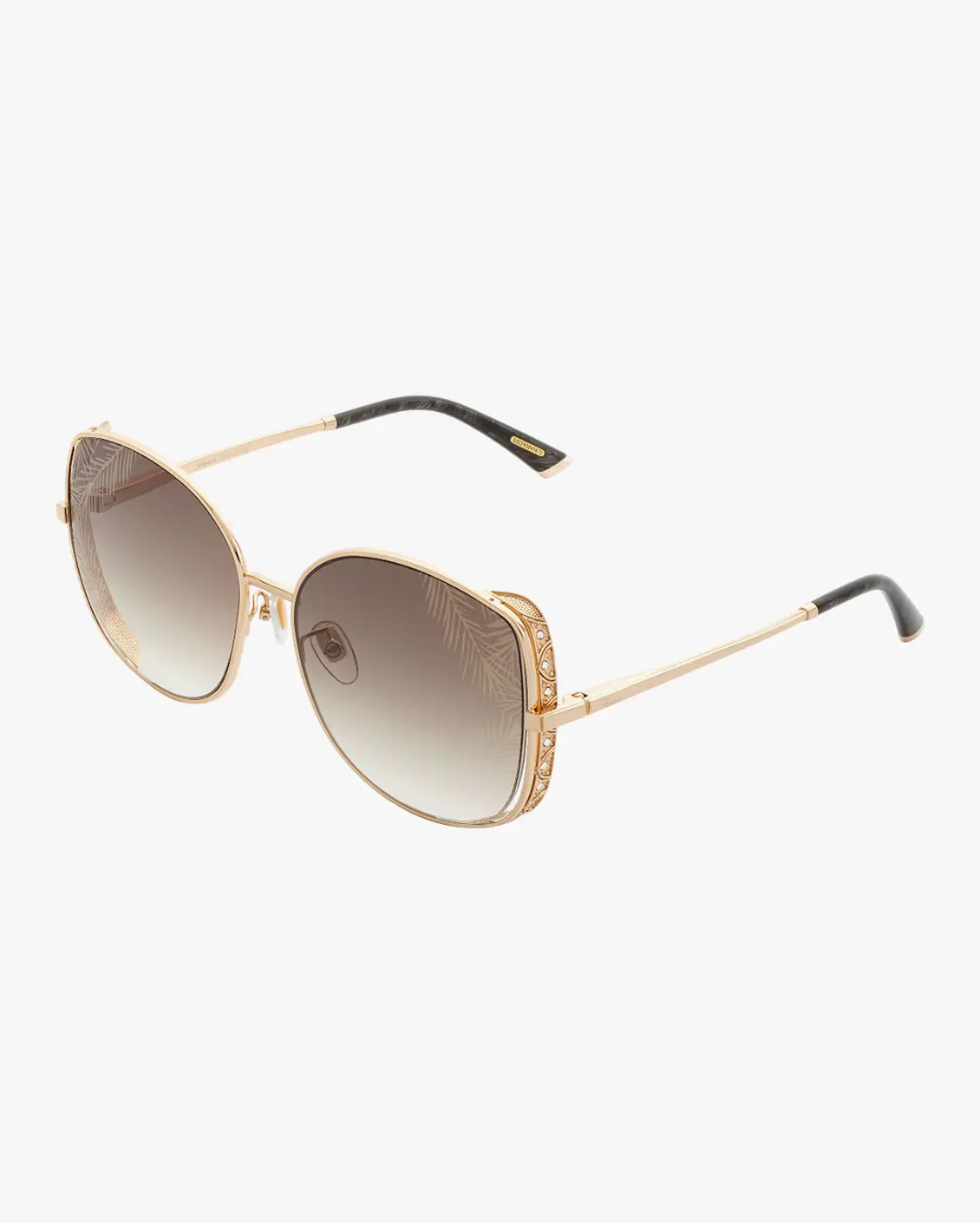 Square Sunglasses in Gold