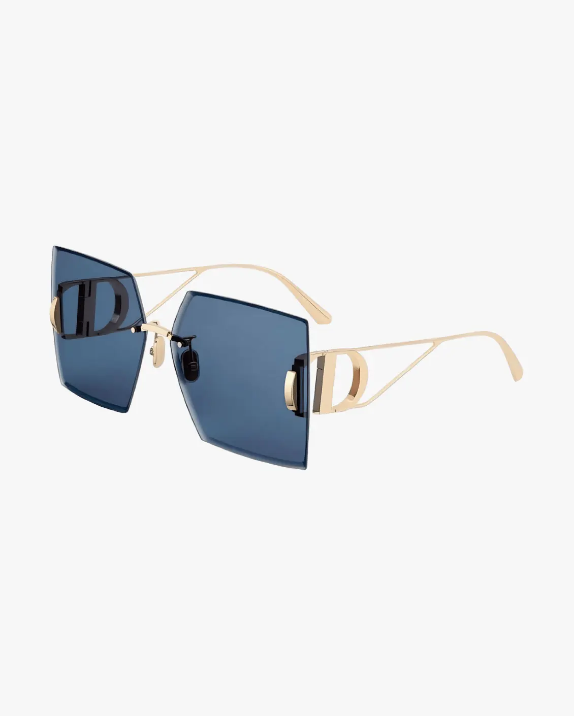 Square Sunglasses in Gold