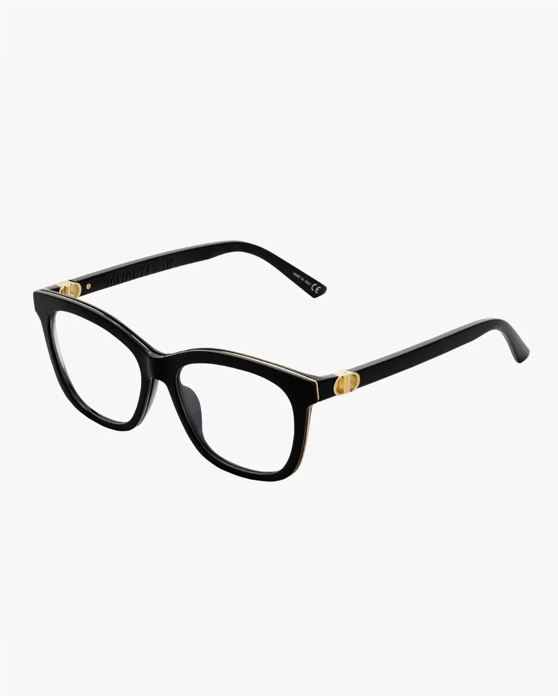 Square Eyeglasses in Black