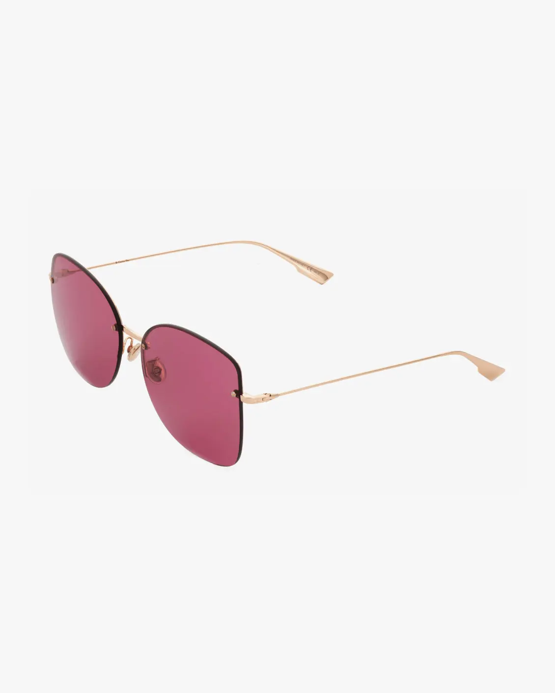 Square Sunglasses in Gold