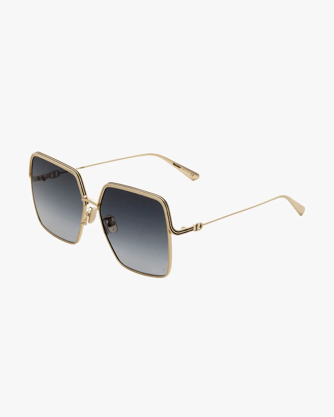 Square Sunglasses in Gold