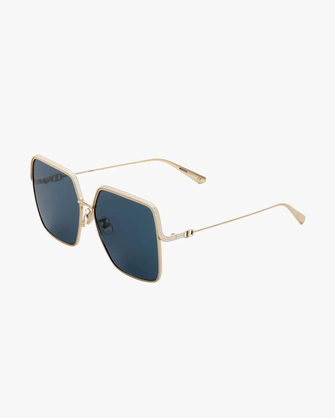 Square Sunglasses in Gold