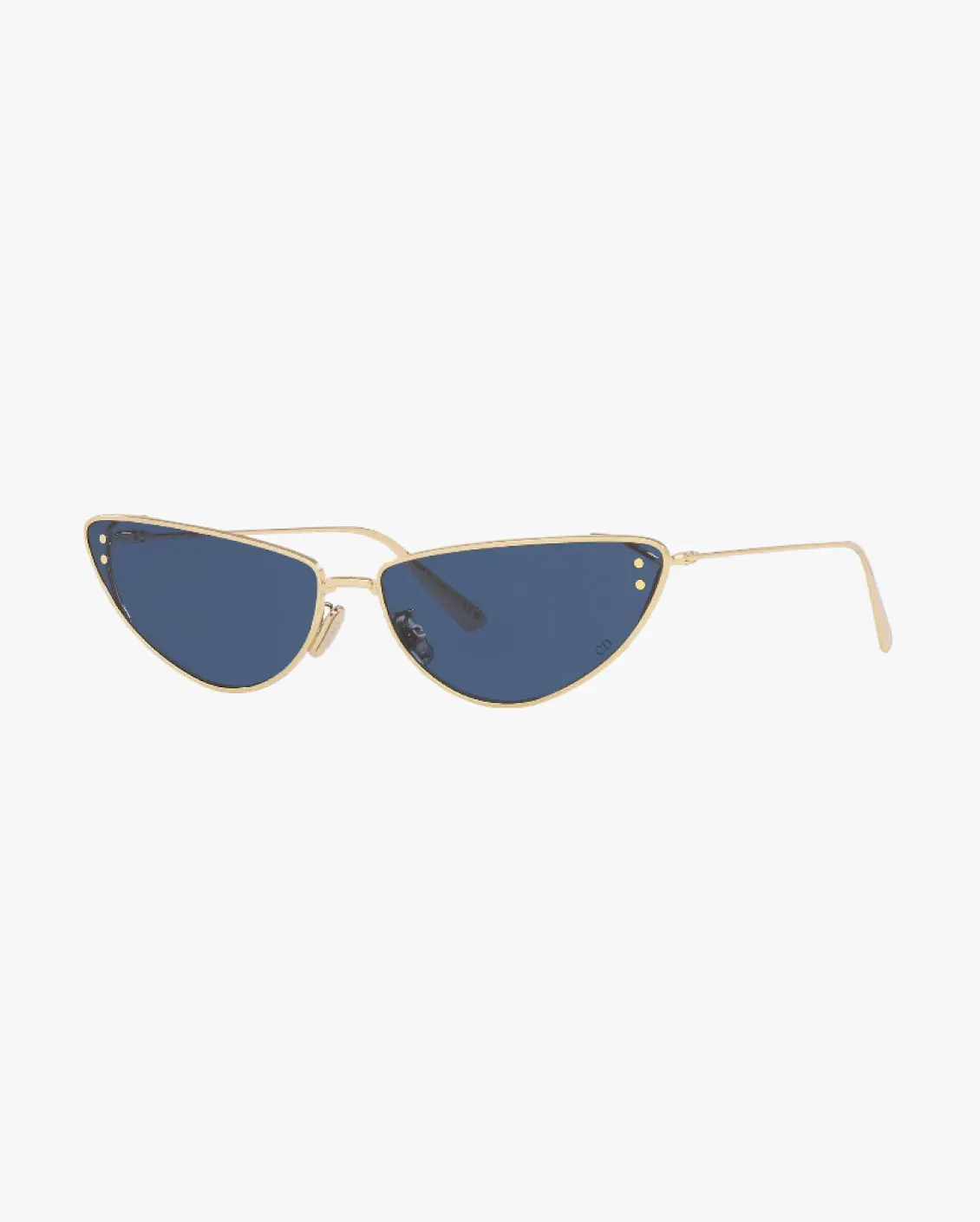 Cat Eye Sunglasses in Gold