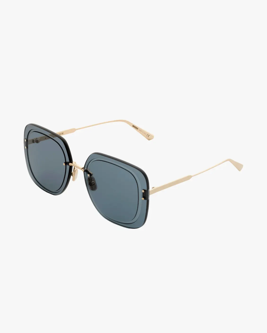 Square Sunglasses in Gold