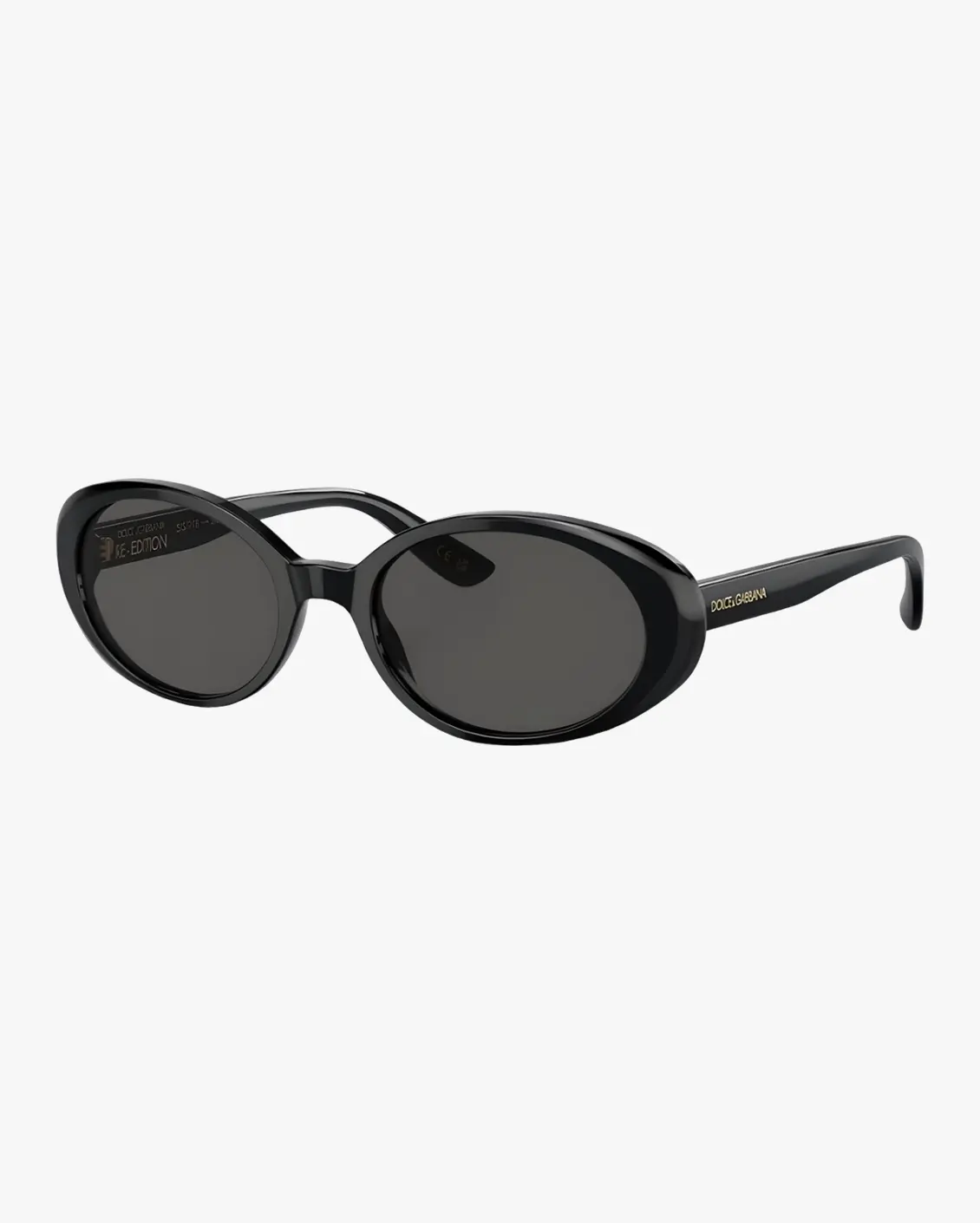 Oval Sunglasses in Black