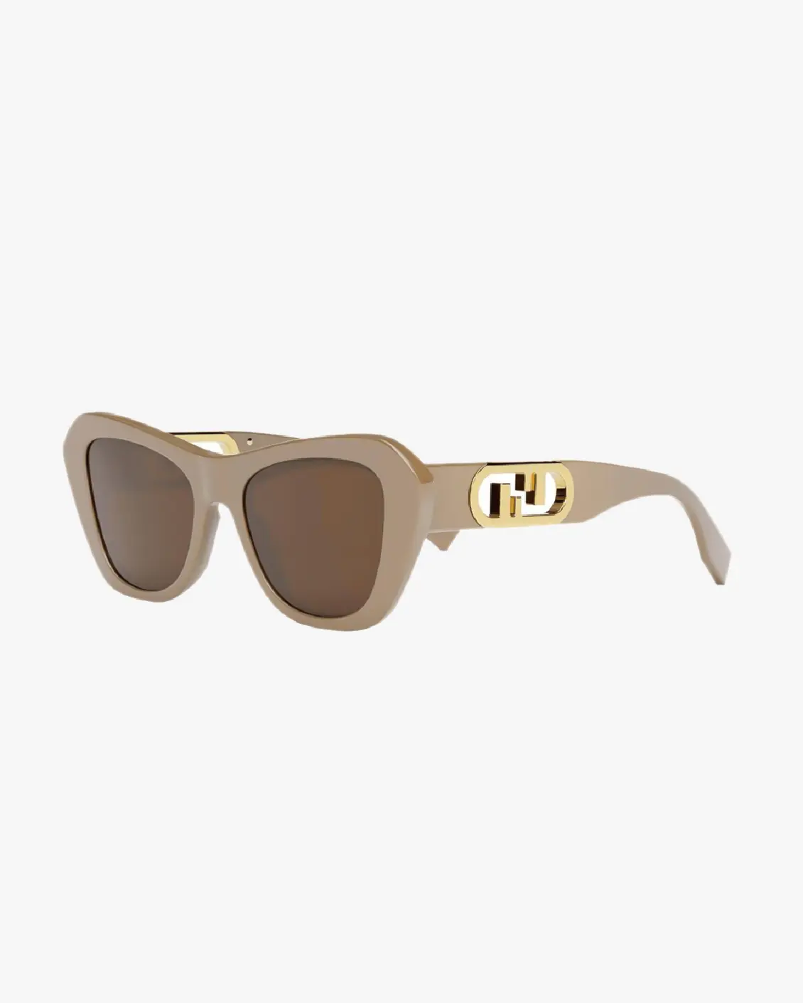 Square Sunglasses in Brown