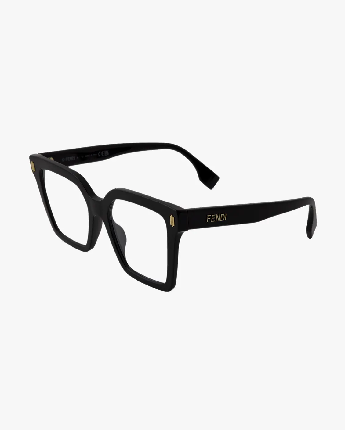 Square Eyeglasses in Black