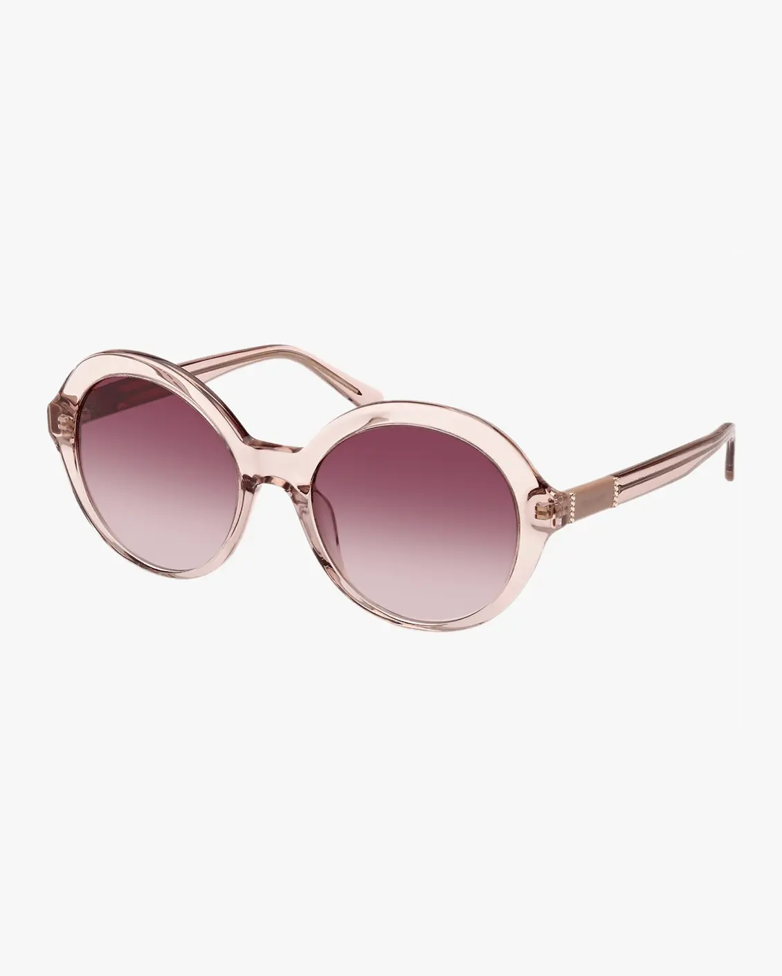 Round Sunglasses in Pink