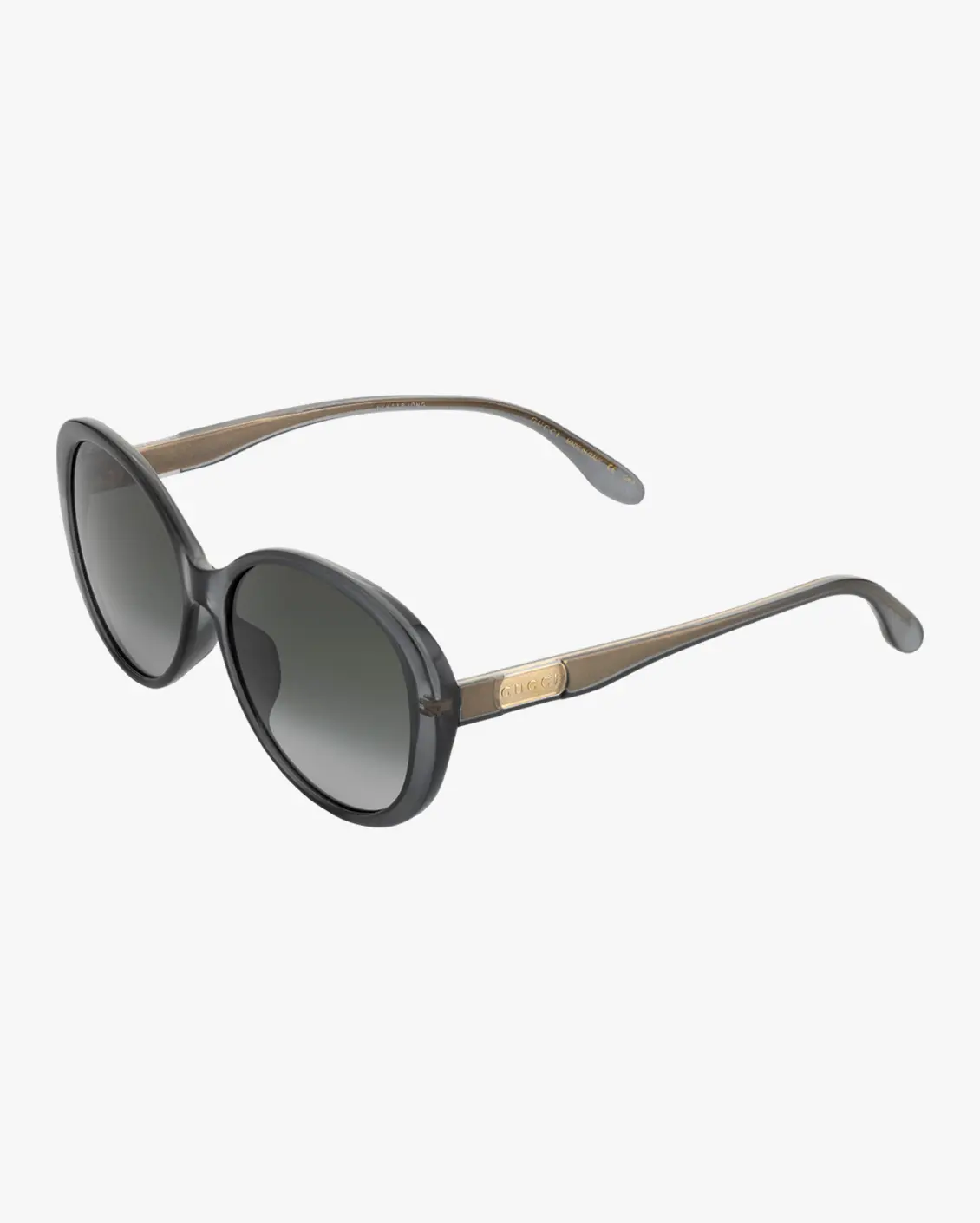 Round Sunglasses in Grey