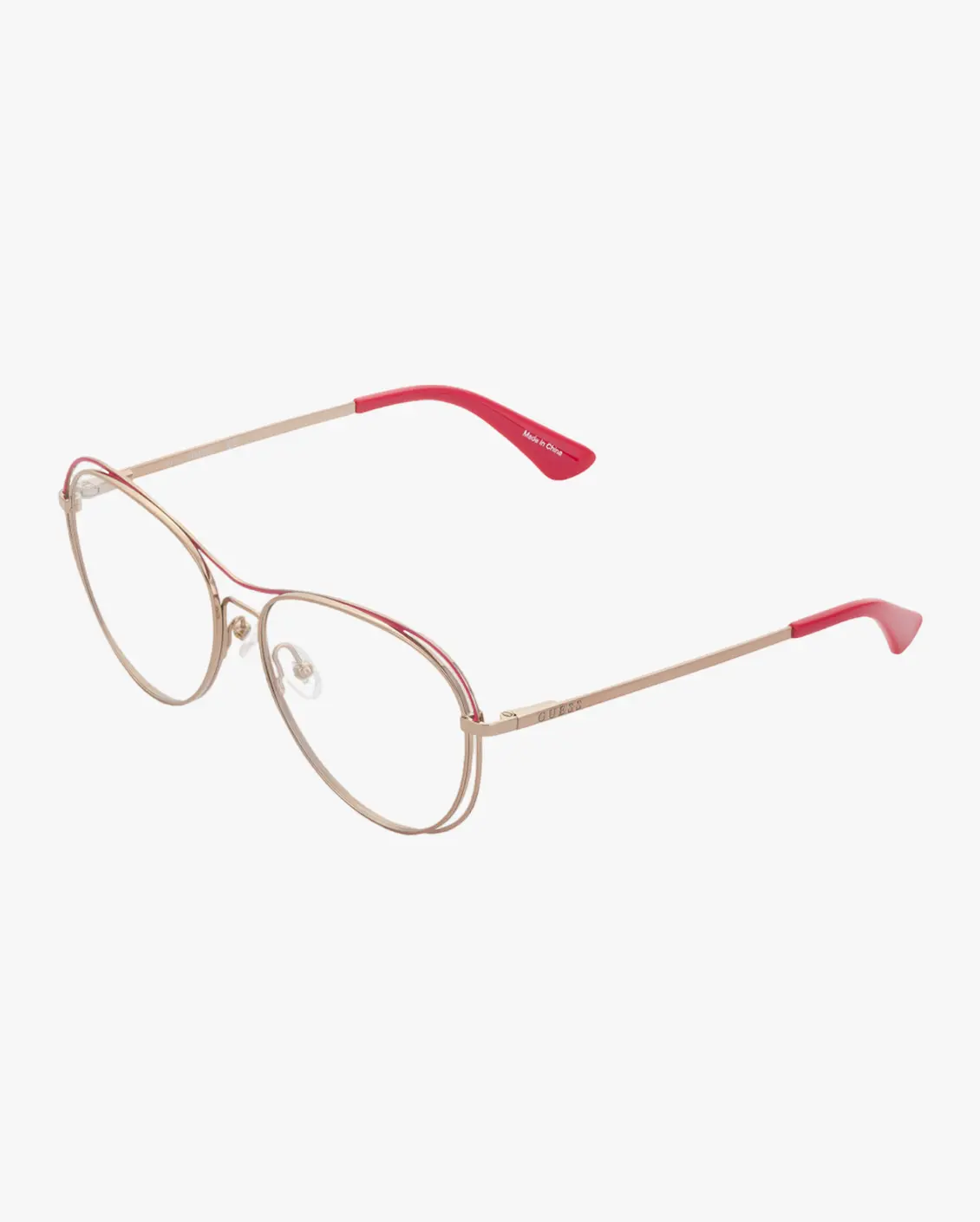 Aviator Eyeglasses in Gold