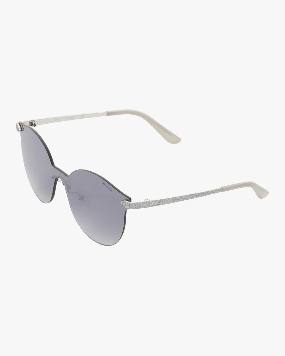 Round Sunglasses in Silver