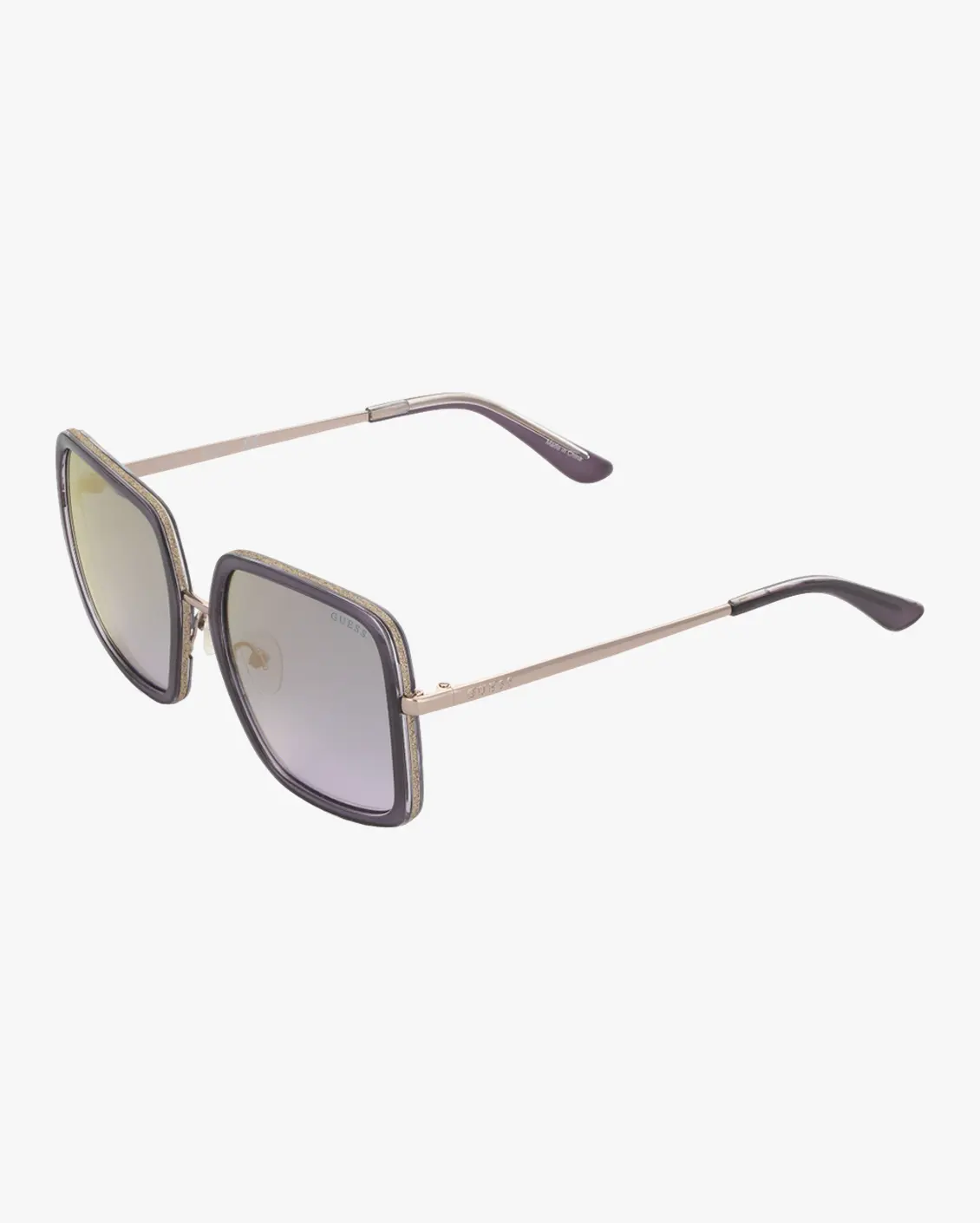 Square Sunglasses in Gold