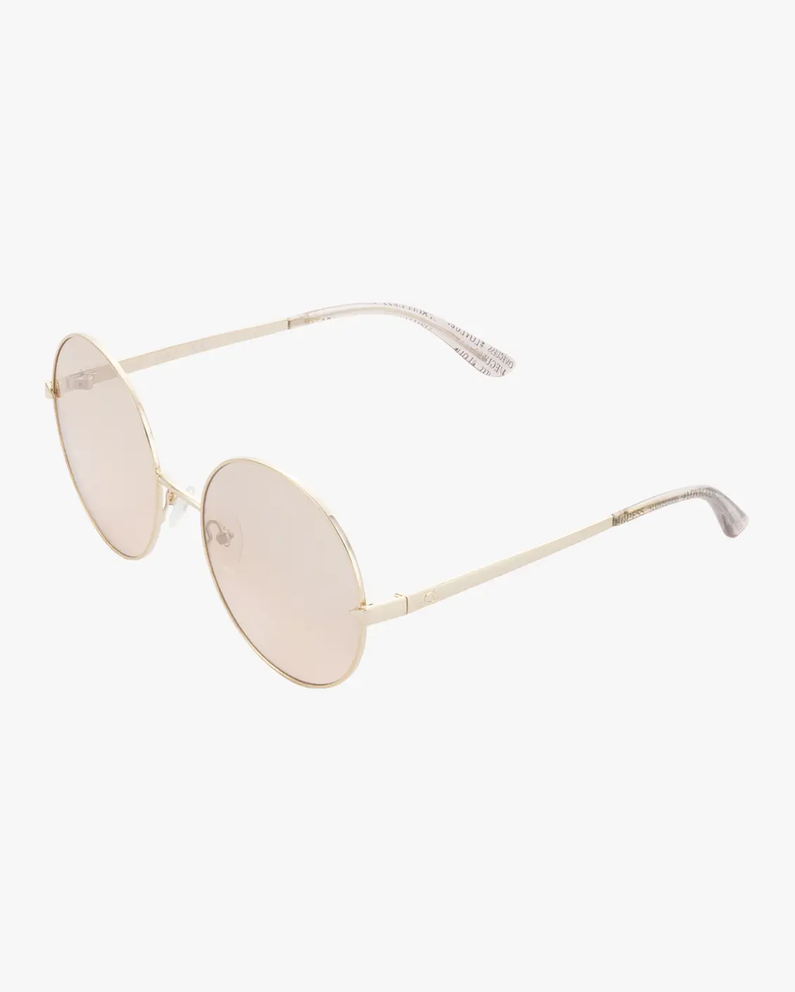 Round Sunglasses in Gold