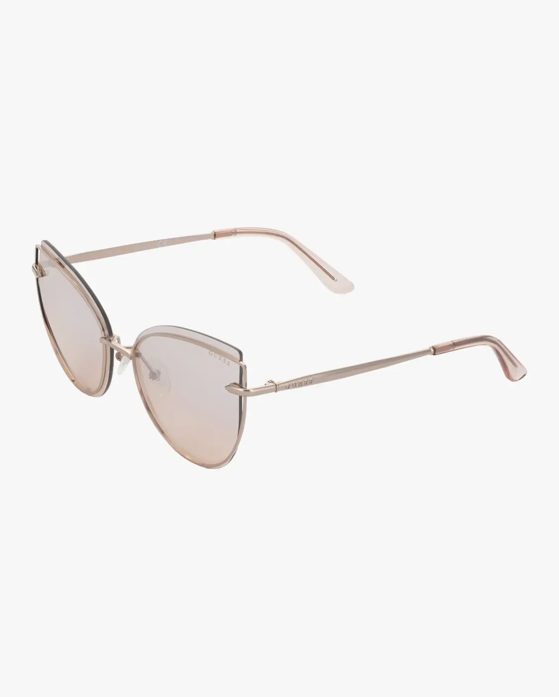 Cat Eye Sunglasses in Gold