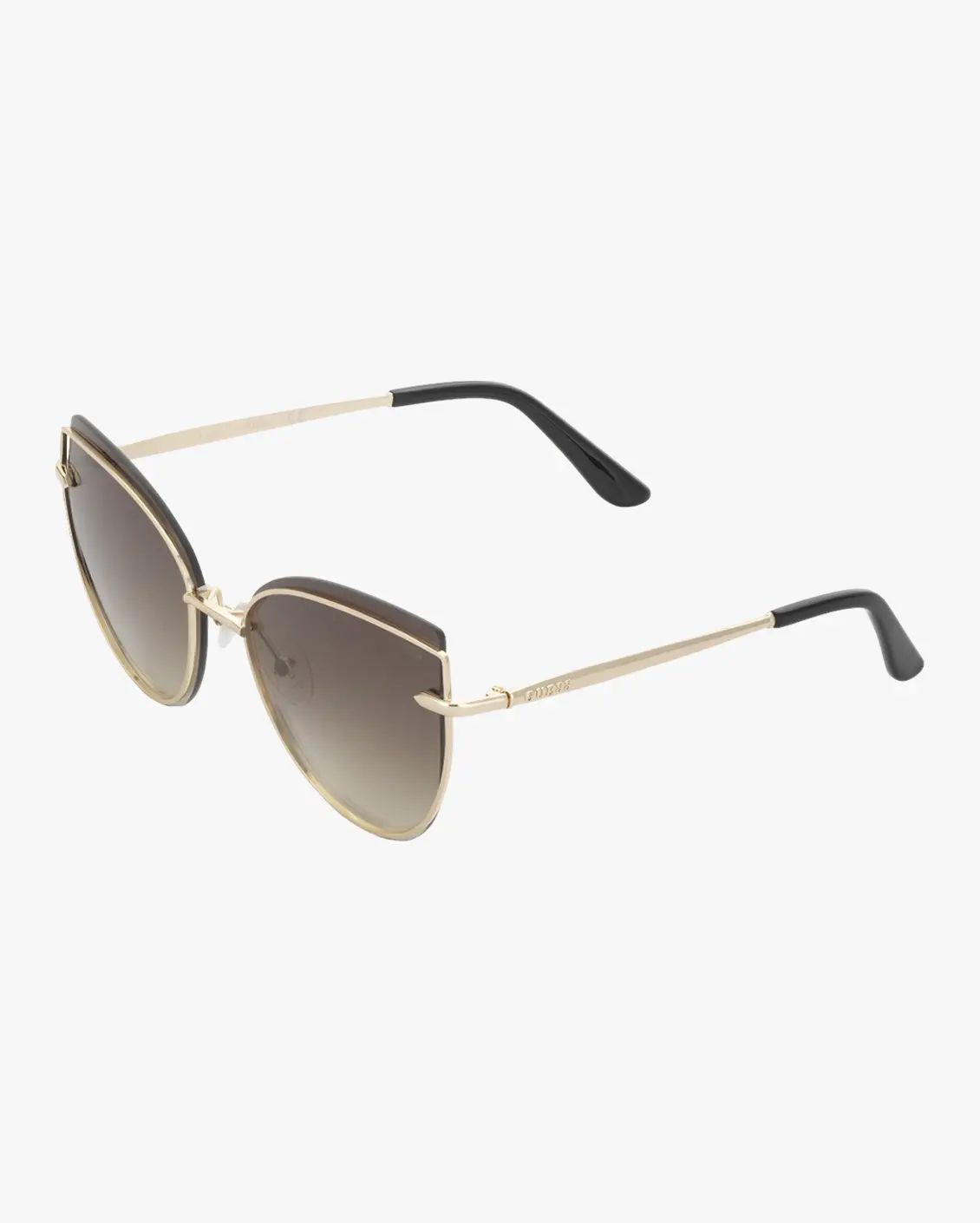 Cat Eye Sunglasses in Gold