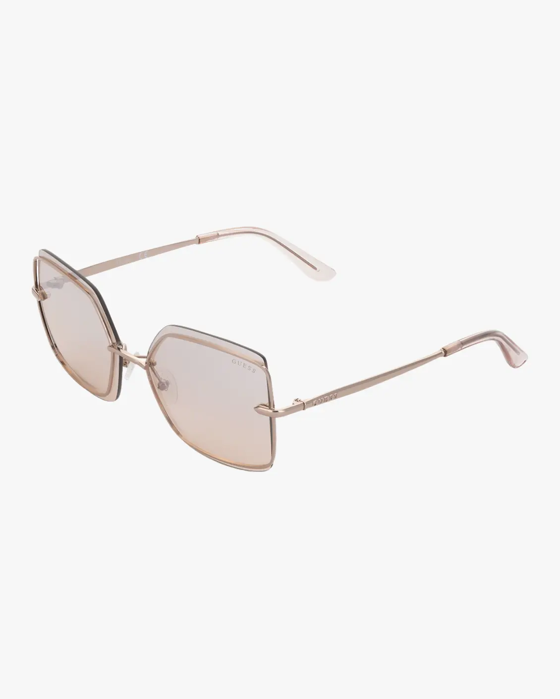 Square Sunglasses in Gold