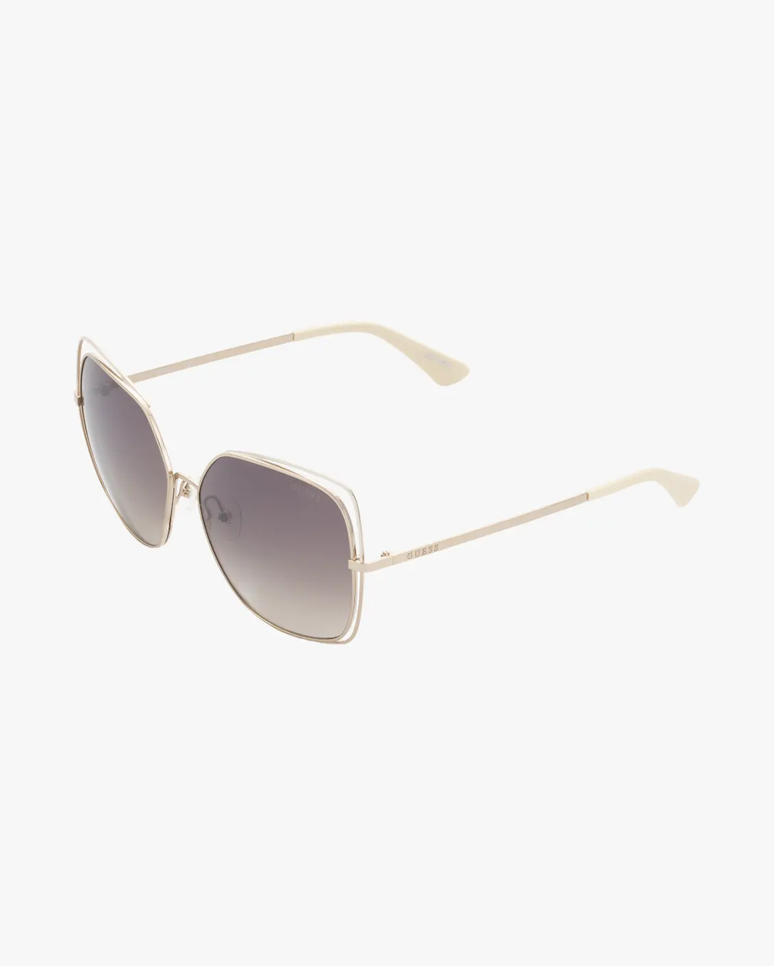 Square Sunglasses in Gold